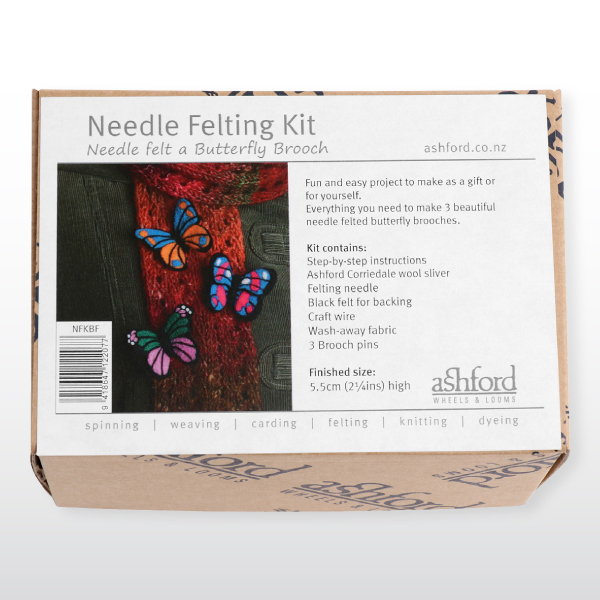 Needle Felting Kit Butterflies
