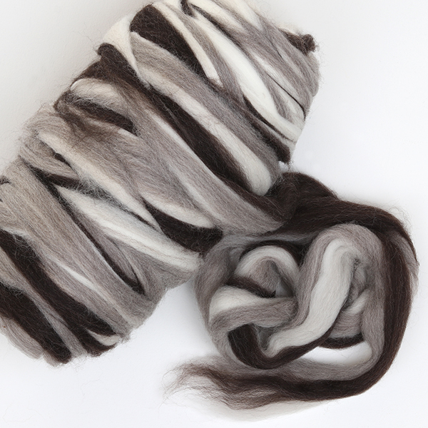Undyed fibres