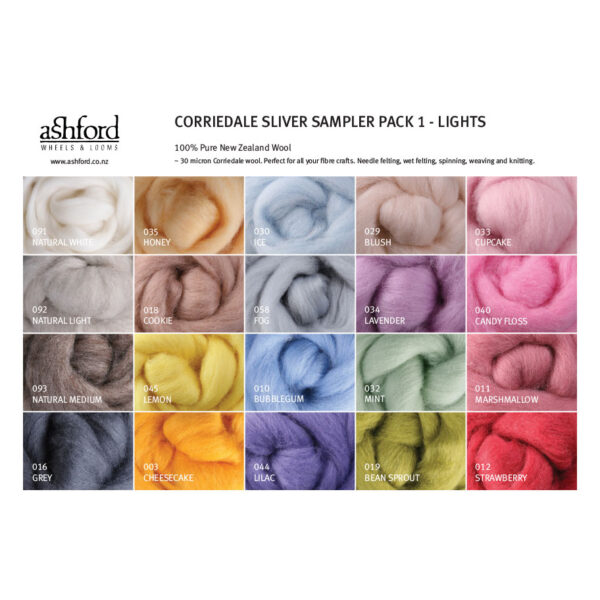 Corriedale Sampler Packs - Image 3