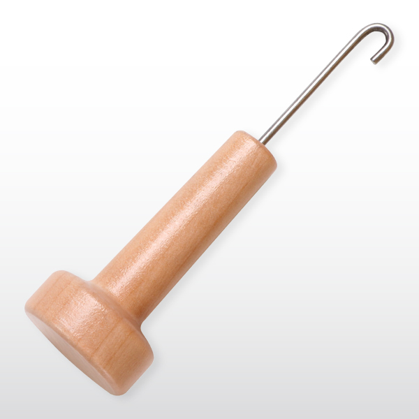 Wooden Threading Hook Small