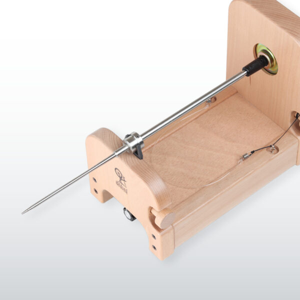 Boat Shuttle Bobbin Winder and Quill Spindle for the e-Spinner 3