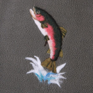 Flying salmon